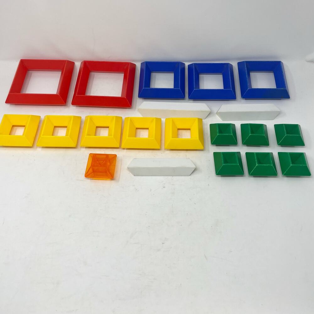 USED Lot of 20 Wedgits Building Toys